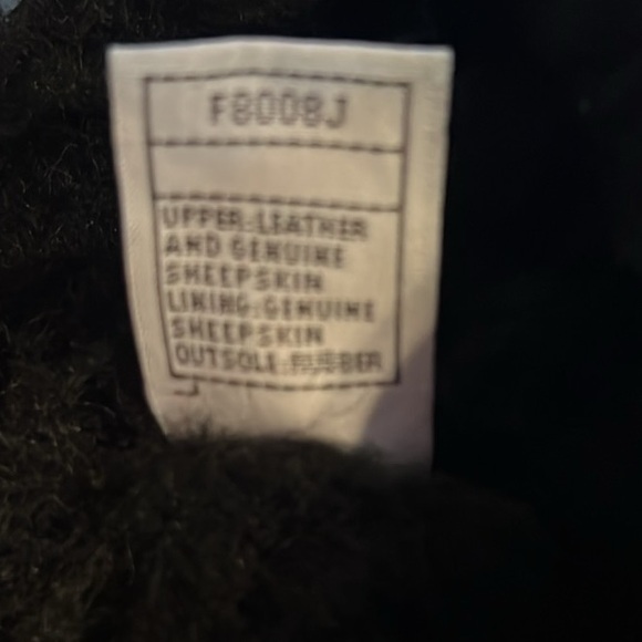 UGG Leather Black Boots - Picture 8 of 8